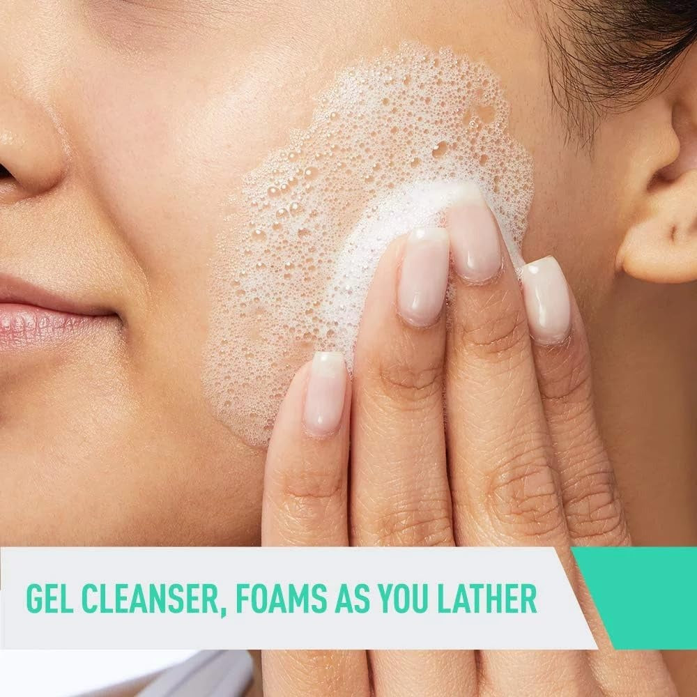 CeraVe Foaming Facial Cleanser for Normal to Oily Skin – 240ml